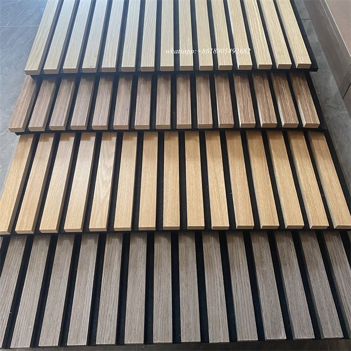 Fluted Panel Wood Mdf Soundproof Wall Panels