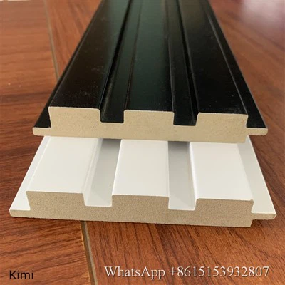 MDF Slatwall paneelit uurretut seinäpaneelit Sisustus