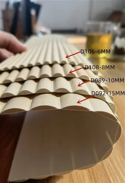 Pehmeä huonekalupaneeli puu- ja paperimassapaneeli seinäpaneeleille