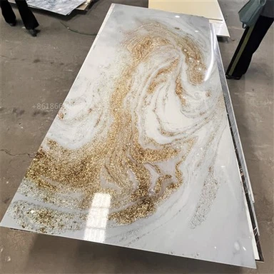 1220*2800mm 3D UV-marmorilevy